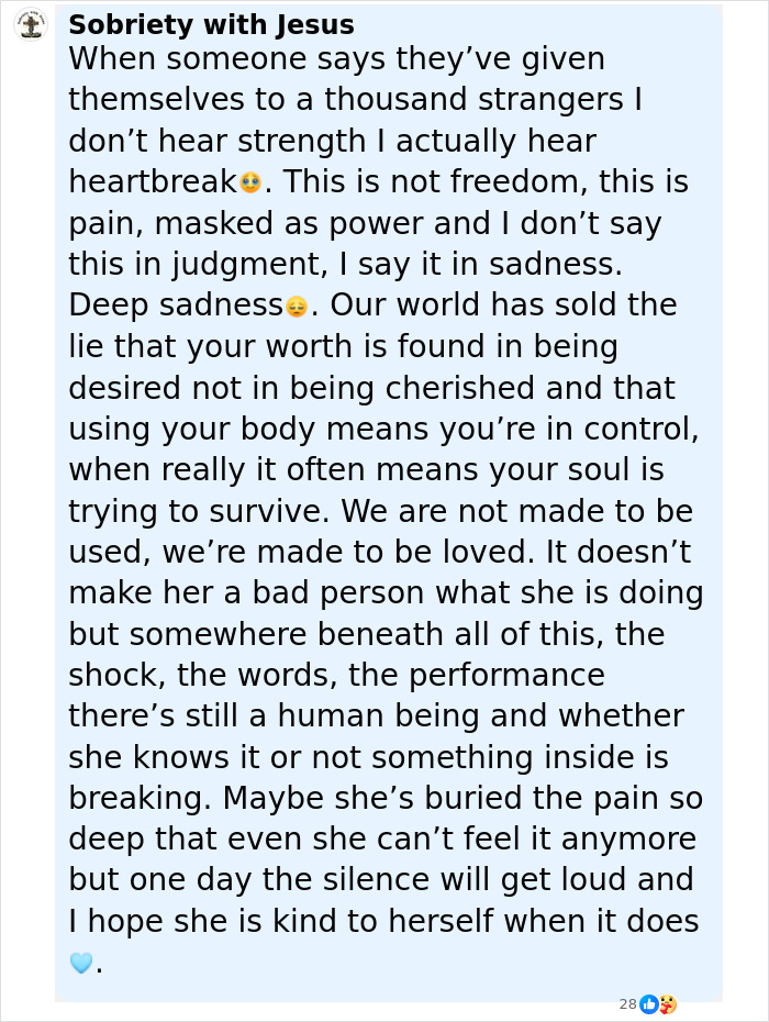 Text post from Sobriety with Jesus sharing a heartfelt message on pain, control, and the human soul's struggle to survive. Text post from Sobriety with Jesus sharing a heartfelt message on pain, control, and the human soul's struggle to survive.