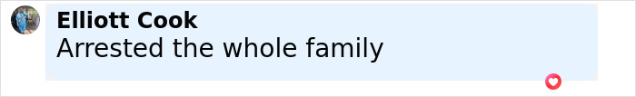 Screenshot of a social media comment mentioning arrest related to mom allegedly helping 13-year-old plan mass school shooting. - 9