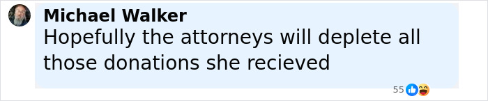Screenshot of a social media comment by Michael Walker discussing donations related to mom who called autistic child the N-word facing charges. Screenshot of a social media comment by Michael Walker discussing donations related to mom who called autistic child the N-word facing charges.