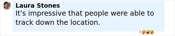 Comment from Laura Stones impressed that people tracked down the location of the viral impossible to visit truck stop. Comment from Laura Stones impressed that people tracked down the location of the viral impossible to visit truck stop.