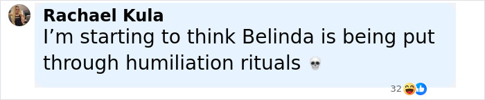 Screenshot of a social media comment expressing concern about a person’s humiliation in a public online post. Screenshot of a social media comment expressing concern about a person’s humiliation in a public online post.