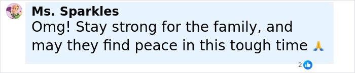 Comment expressing sympathy and support for family after dad, 28, loses life buried alive while digging sand with kids.