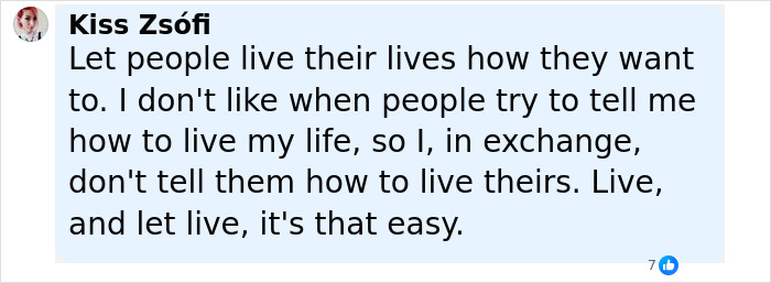 Text post with a quote about living life freely, related to Millie Bobby Brown adoption and fan concerns.