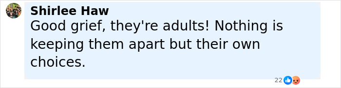 Facebook comment from Shirlee Haw reacting to a message about Kate and Jon Gosselin&rsquo;s son Collin&rsquo;s situation.