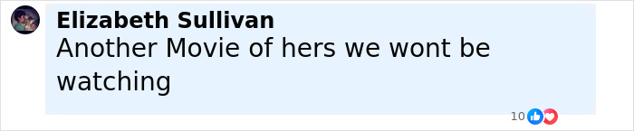 Screenshot of a social media comment trolling Blake Lively after she was cast in a new rom-com leading role.