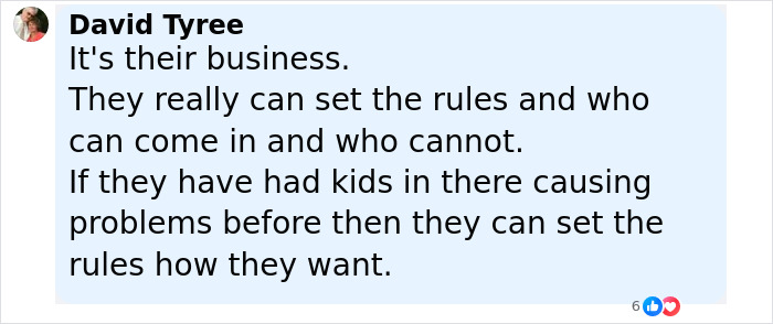 Comment by David Tyree discussing rules and policies related to 13-year-old arrest at McDonald's causing outrage.