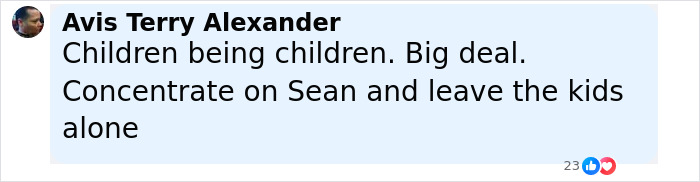 Comment discussing Sean Diddy Combs' twin daughters being kicked off a rollercoaster for rude behavior.
