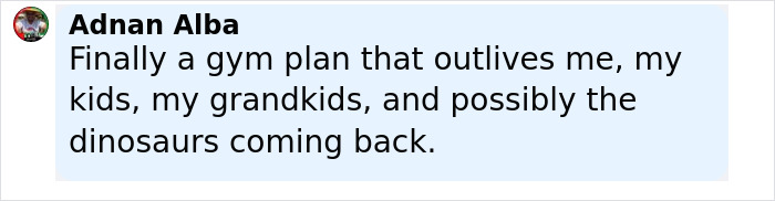 Comment about gym membership spending $120k, highlighting frustration with gym management and being ignored. Comment about gym membership spending $120k, highlighting frustration with gym management and being ignored.
