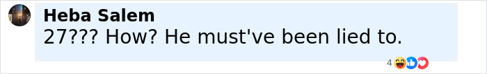 Comment reading 27??? How? He must've been lied to about Leonardo DiCaprio's PDA-filled yacht trip with girlfriend.