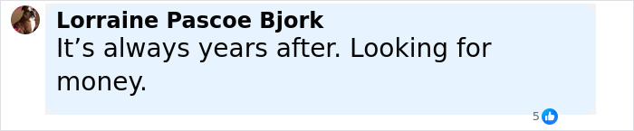 Facebook comment by Lorraine Pascoe Bjork discussing delayed reactions in Ellen DeGeneres bullying controversy reigniting. Facebook comment by Lorraine Pascoe Bjork discussing delayed reactions in Ellen DeGeneres bullying controversy reigniting.