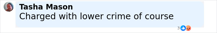Comment by Tasha Mason reacting to a crime involving a white man shooting a black disabled veteran over proof of service. Comment by Tasha Mason reacting to a crime involving a white man shooting a black disabled veteran over proof of service.