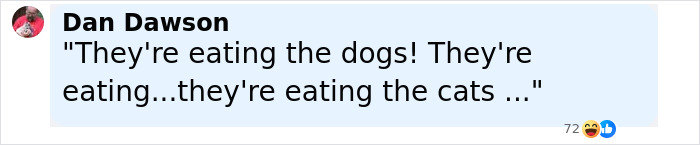 Dan Dawson reacting to a zoo's call for pet donations to help feed predators, expressing shock about pets being eaten. - 20