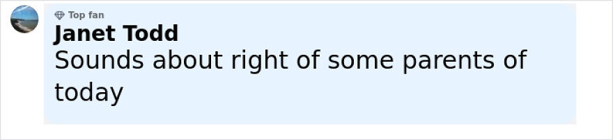 Comment from Janet Todd on parents abandoning 10-year-old child at airport with expired passport.