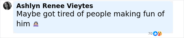 Ashlyn Renee Vieytes commenting about a man who stuns internet after turning himself in for homicide.