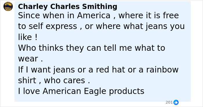 Screenshot of social media post from writer who trashed Sydney Sweeney with anti-white comments causing backlash and karma response