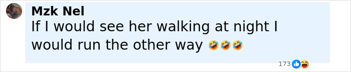 User comment on social media expressing dislike for Jenna Ortega's Wednesday looks, mentioning fans and trashy style.