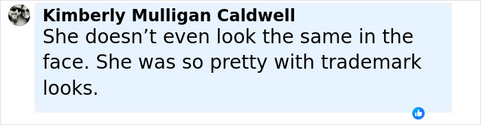 Comment text discussing Jenna Ortega fans unhappy with her trashy Wednesday looks and her previous pretty appearance.