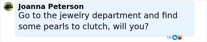 Screenshot of a social media comment referencing a transgender employee offering help, related to J.K. Rowling speaking out.