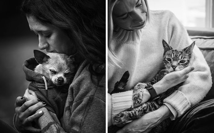 23 Touching Photos That Capture The Final Moments Between Pets And Their Humans