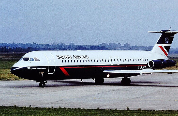 British Airways airplane on runway, illustrating pilots in a terrifying situation on a commercial flight.