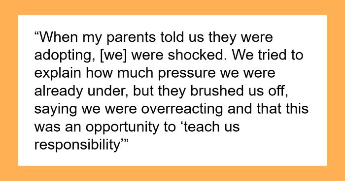 Older Siblings Fume Over Parents’ News They’re Expecting Twins After Years Of Playing ‘Third Parent’