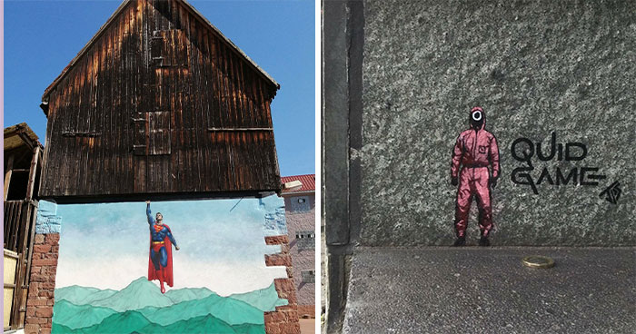 This Artist Creates Graffiti That Interacts With Its Surroundings (50 New Pics)