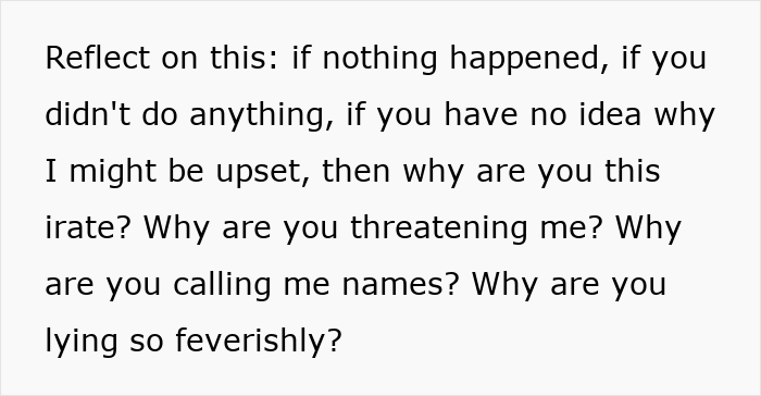 Text image showing a reflection on anger and resentment, highlighting emotional conflict during an unwanted trip.