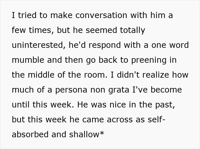 Alt text: Wife humiliates husband by unleashing years of resentment during a trip he didn't want, revealing their strained relationship.
