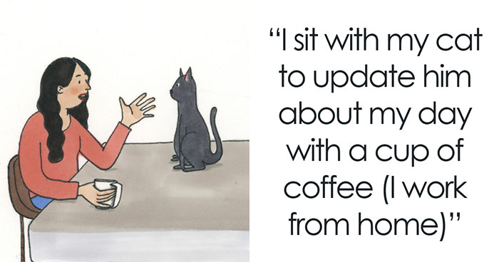 This Artist Illustrated Things Humans Do In Private, And They’re Both Playful And Heartfelt (27 Pics)