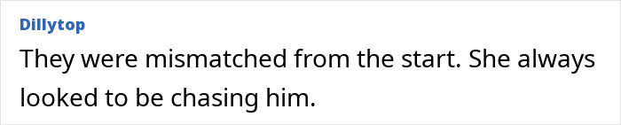 Text post reading They were mismatched from the start. She always looked to be chasing him, referencing Timoth&eacute;e Chalamet's bizarre post on Kylie Jenner&rsquo;s birthday.