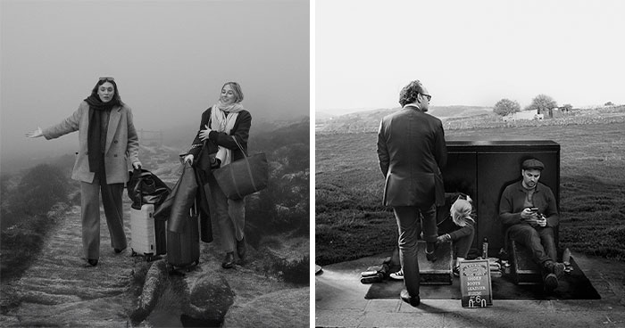 I Took 10 Photos Of City People Acting Normal In The Countryside, And It’s Unsettling