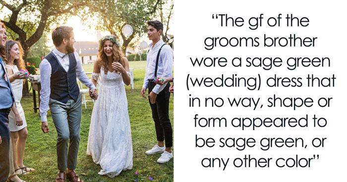 Folks Don’t Hold Back Dragging This Lady Who Went To Someone’s Wedding Dressed Like It Was Hers