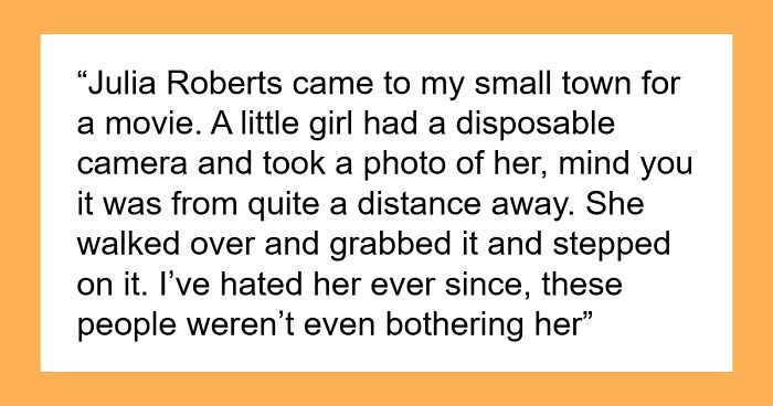 “A Total Gentleman”: 50 Times People Ran Into Celebrities And Had The Wildest Experiences