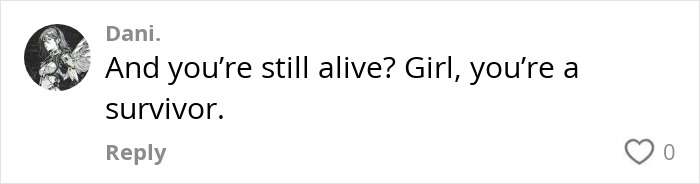 Screenshot of a social media comment discussing a woman sharing her traumatizing story after leaving a tampon inside for a month.