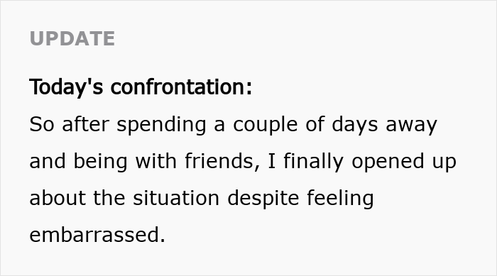 Text update about woman&rsquo;s jealous freak-out and checking boyfriend&rsquo;s phone, describing her regret and emotional confrontation.