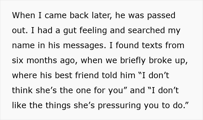 Woman checks boyfriend&rsquo;s phone after jealous freak-out, reading messages that cause immediate regret.