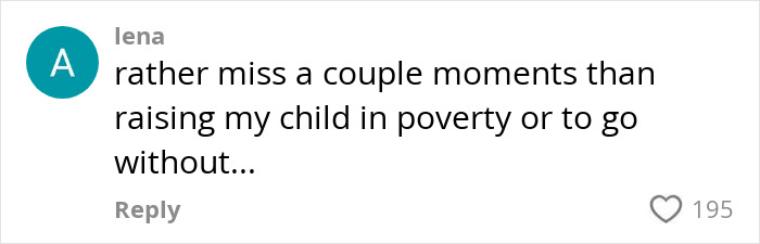 Comment from woman sparking viral conversation about the brutal truth of being a working mom in the U.S. Comment from woman sparking viral conversation about the brutal truth of being a working mom in the U.S.