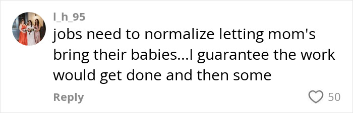 Social media comment about normalizing bringing babies to work sparks viral conversation on working moms in the U.S. Social media comment about normalizing bringing babies to work sparks viral conversation on working moms in the U.S.