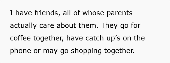 Text excerpt showing a reflection on parents’ care and spending time with their children, related to needy parents. Text excerpt showing a reflection on parents’ care and spending time with their children, related to needy parents.