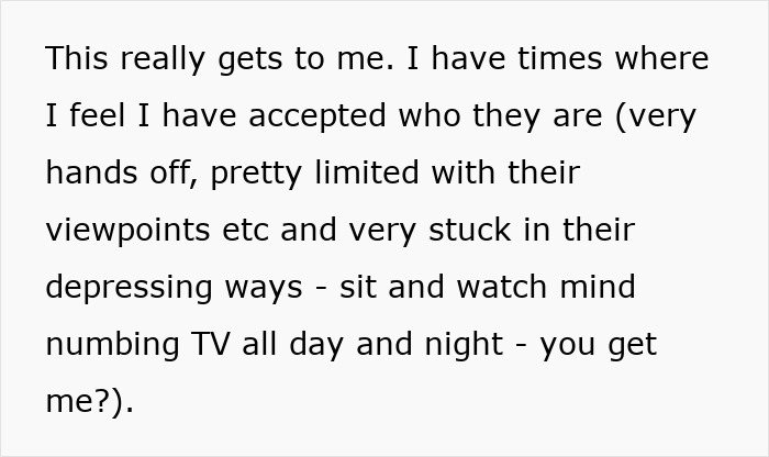 Parents break daughter’s heart by losing interest when she moves out, showing emotional neglect and neediness issues. Parents break daughter’s heart by losing interest when she moves out, showing emotional neglect and neediness issues.