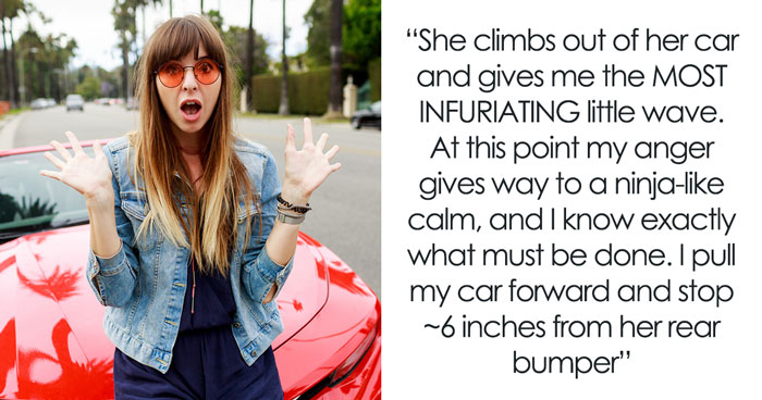 Woman Thinks ‘No’ Means ‘Watch Me’, Gets Blocked After She Tries To Cut In Line