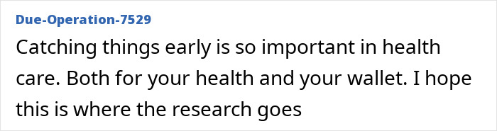 Person typing on a laptop with text about early health detection, highlighting smart ring illness detection benefits.