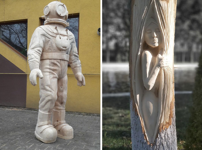 Artist Turns Tree Stumps Into Magical Sculptures, And Here Are 20 Of His Best Creations