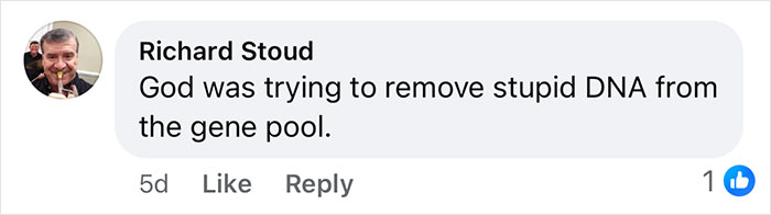 Comment by Richard Stoud criticizing a Yellowstone visitor for walking across a forbidden area, sparking outrage online. - 18