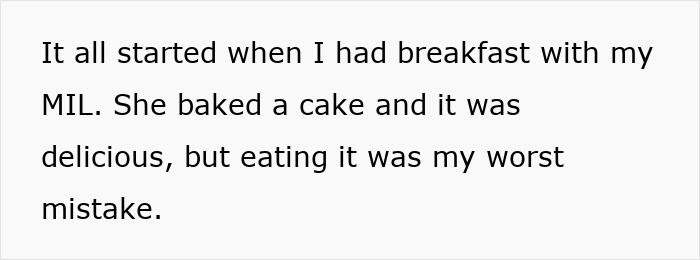  "I Destroyed Her Family Vacation": GF Rushed To The ER Thanks To Her BF's Mom's Contaminated Cake 