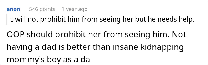 Screenshot of a social media comment discussing a husband shocked over toddler poisoned with essential oils by mother-in-law.