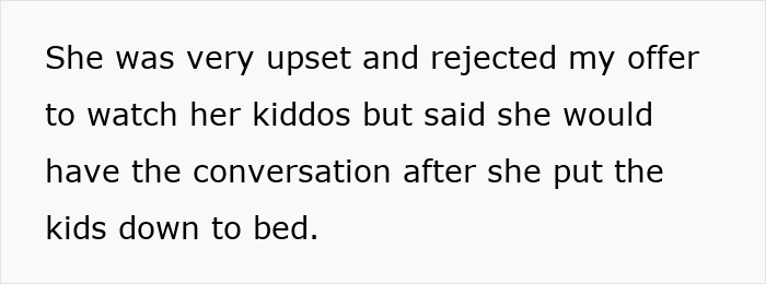 Text excerpt about a woman upset while planning to expose best friend&rsquo;s affair to her boyfriend after bedtime.