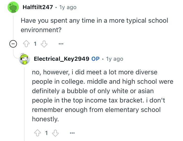 Reddit user discusses experiences studying in a prestigious private school and answers common questions from people.