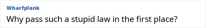Comment text asking why such a law exists, discussing paramedics facing losing license over saving snakebite victim with antidote. Comment text asking why such a law exists, discussing paramedics facing losing license over saving snakebite victim with antidote.