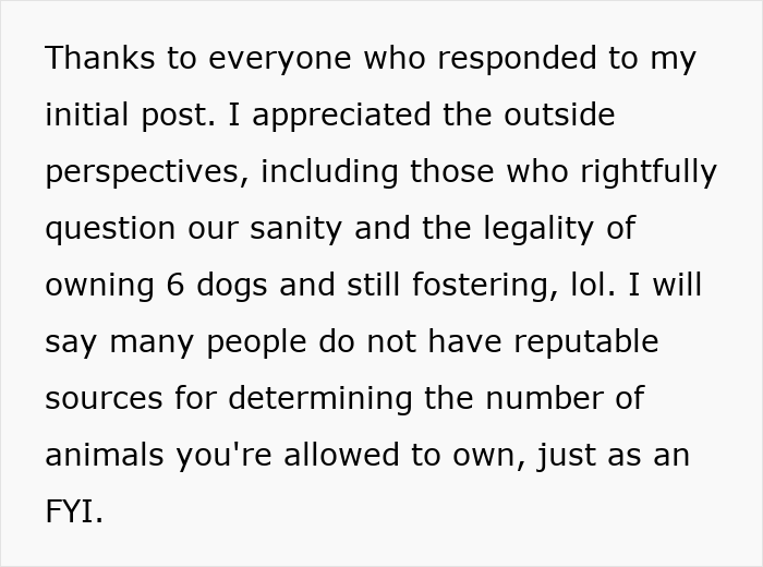 Person loses sleep worrying about CPS call as spouse&rsquo;s parents disapprove of dogs in the house and fostering pets.